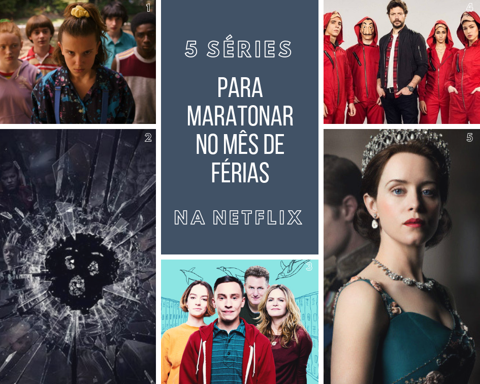 Confira 5 séries mais assistidas da Netflix para você maratonar