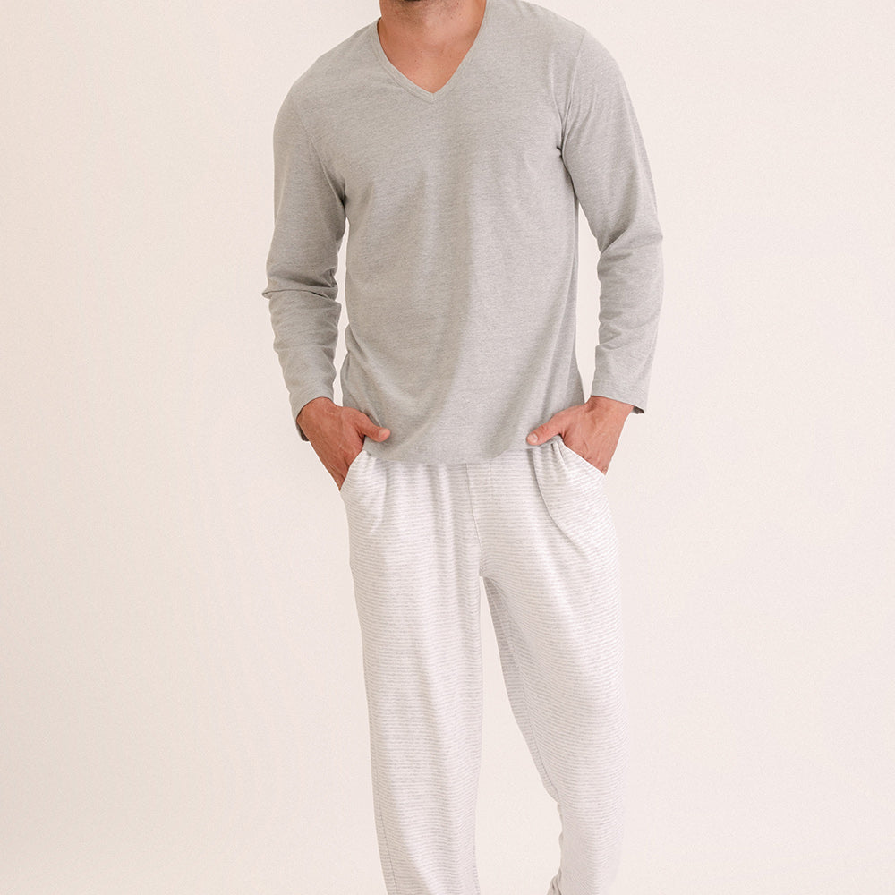 Pijama Longo Masculino Neve