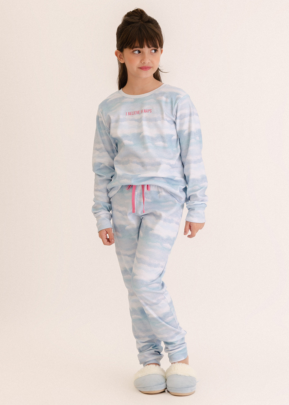 Pijama Infantil Nuvens