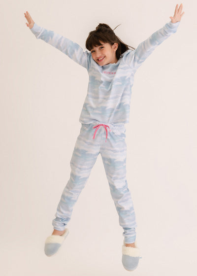 Pijama Infantil Nuvens