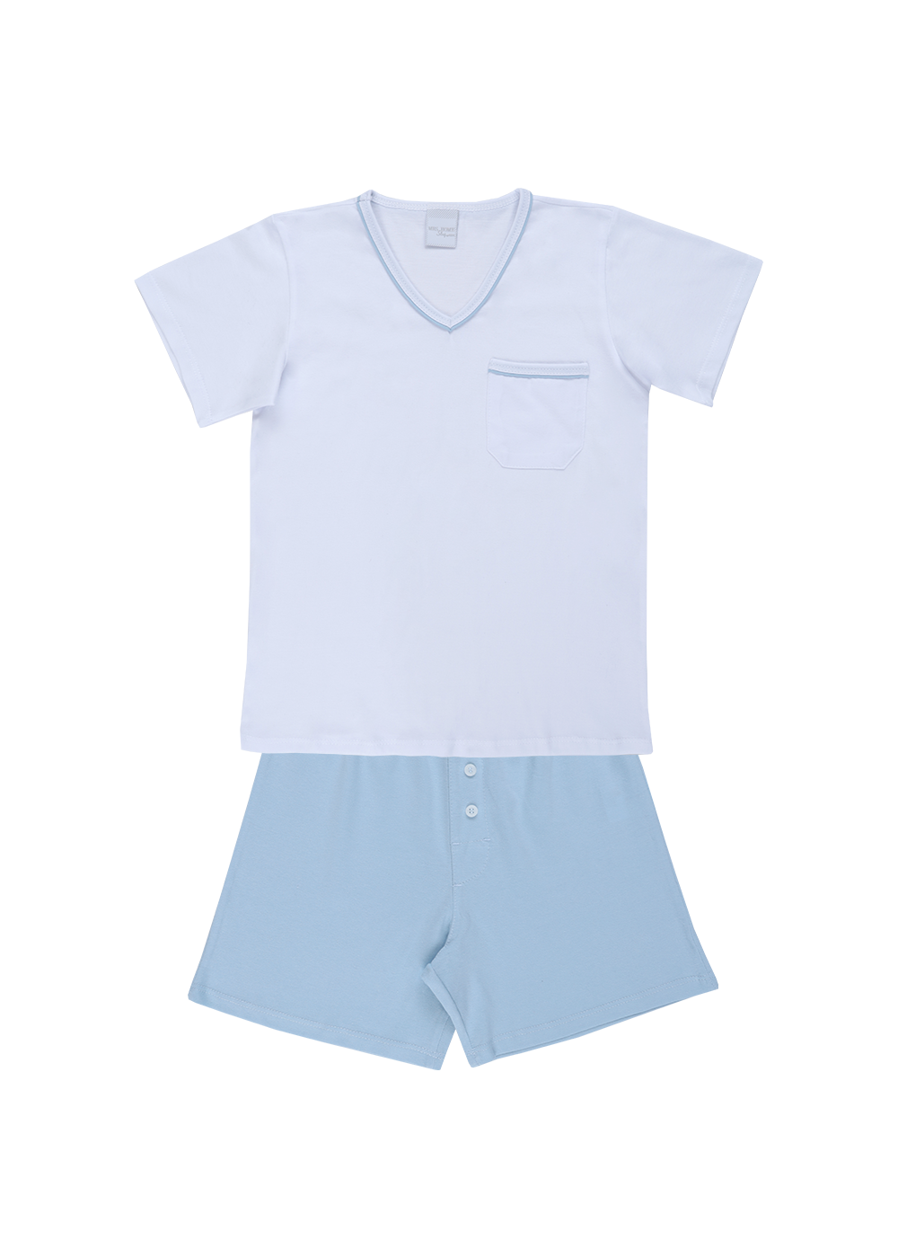 Pijama Infantil Conforto Azul Claro