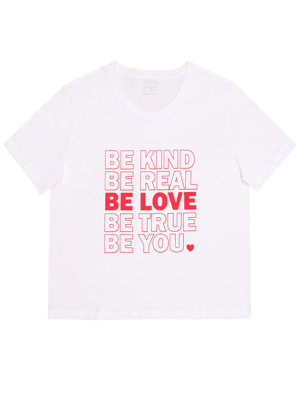 Camiseta Be Love Branca